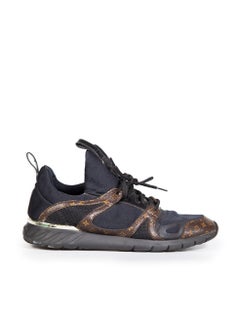 Louis Vuitton Black Technical Monogram Aftergame Trainers Size IT 40