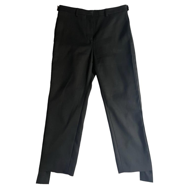 Louis Vuitton Black Trousers Pants, Size 38 For Sale at 1stDibs  louis  vuitton trousers, louis vuitton wavy pants, lv wavy pants
