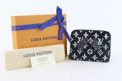 Louis Vuitton Black (Ultra Rare) Grace Zippy Coin Pouch 6lz1102 Wallet