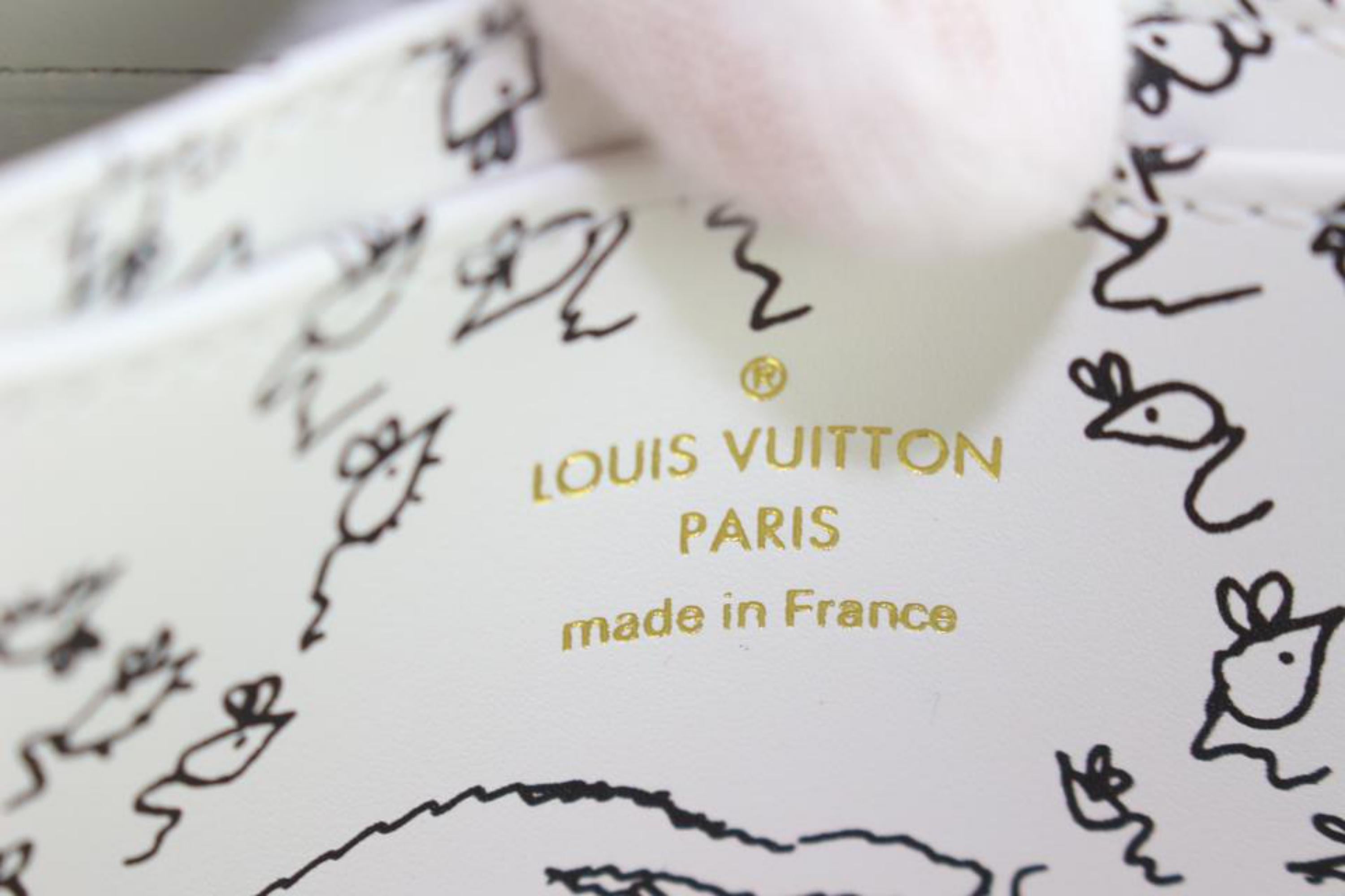 Louis Vuitton Black (Ultra Rare) Grace Zippy Coin Pouch 6lz1102 Wallet For Sale 1