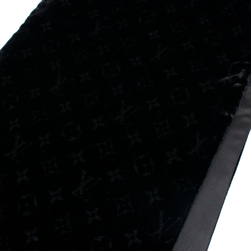 lv black scarf