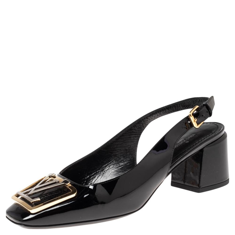 Madeleine heels Louis Vuitton Black size 37 EU in Suede - 34120188