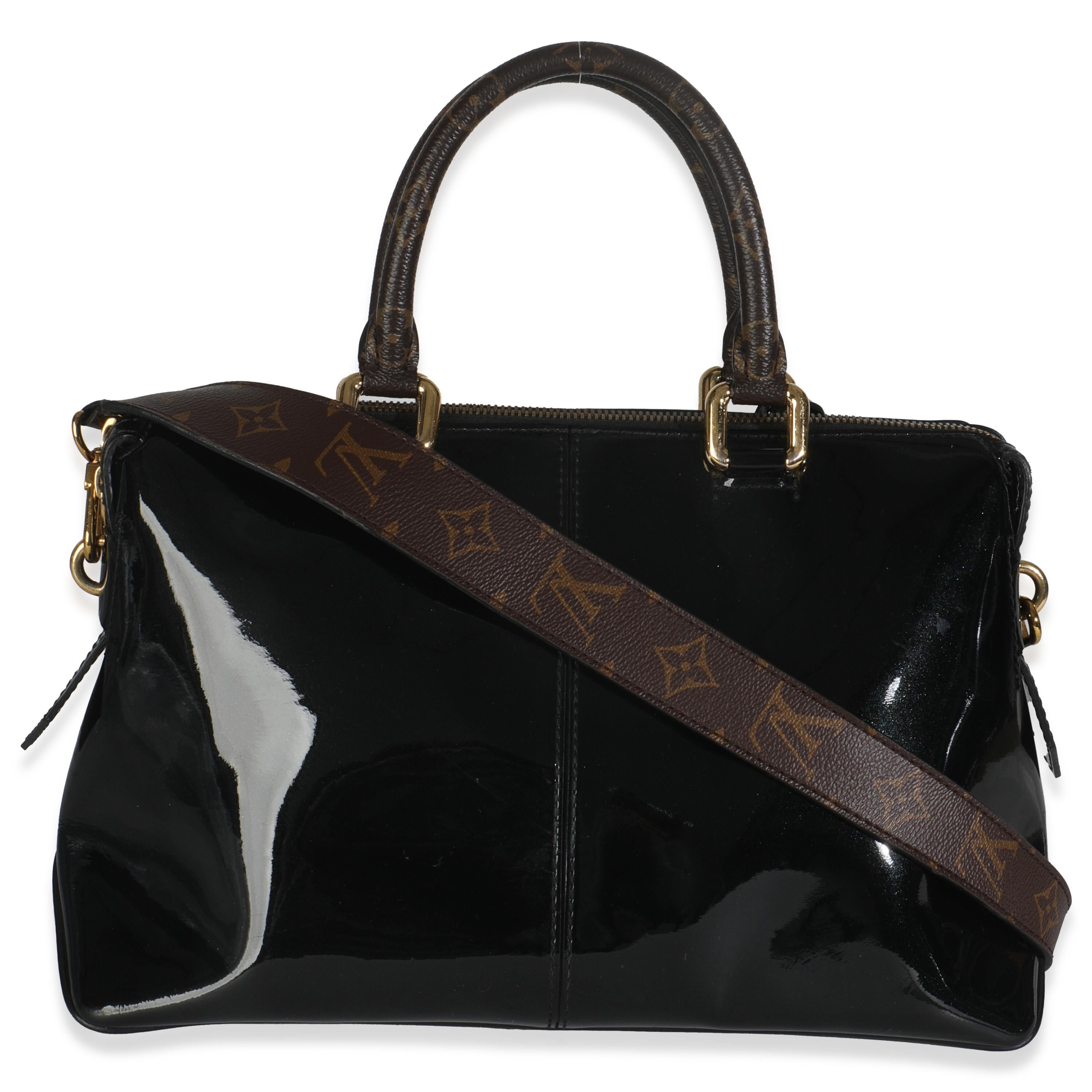 Listing Title: Louis Vuitton Black Vernis Miroir Tote Bag
SKU: 148812
MSRP: 2270.00 USD
Condition: Pre-owned 
Handbag Condition: Very Good
Condition Comments: Item is in very good condition with minor signs of wear. Minor wear along handles.