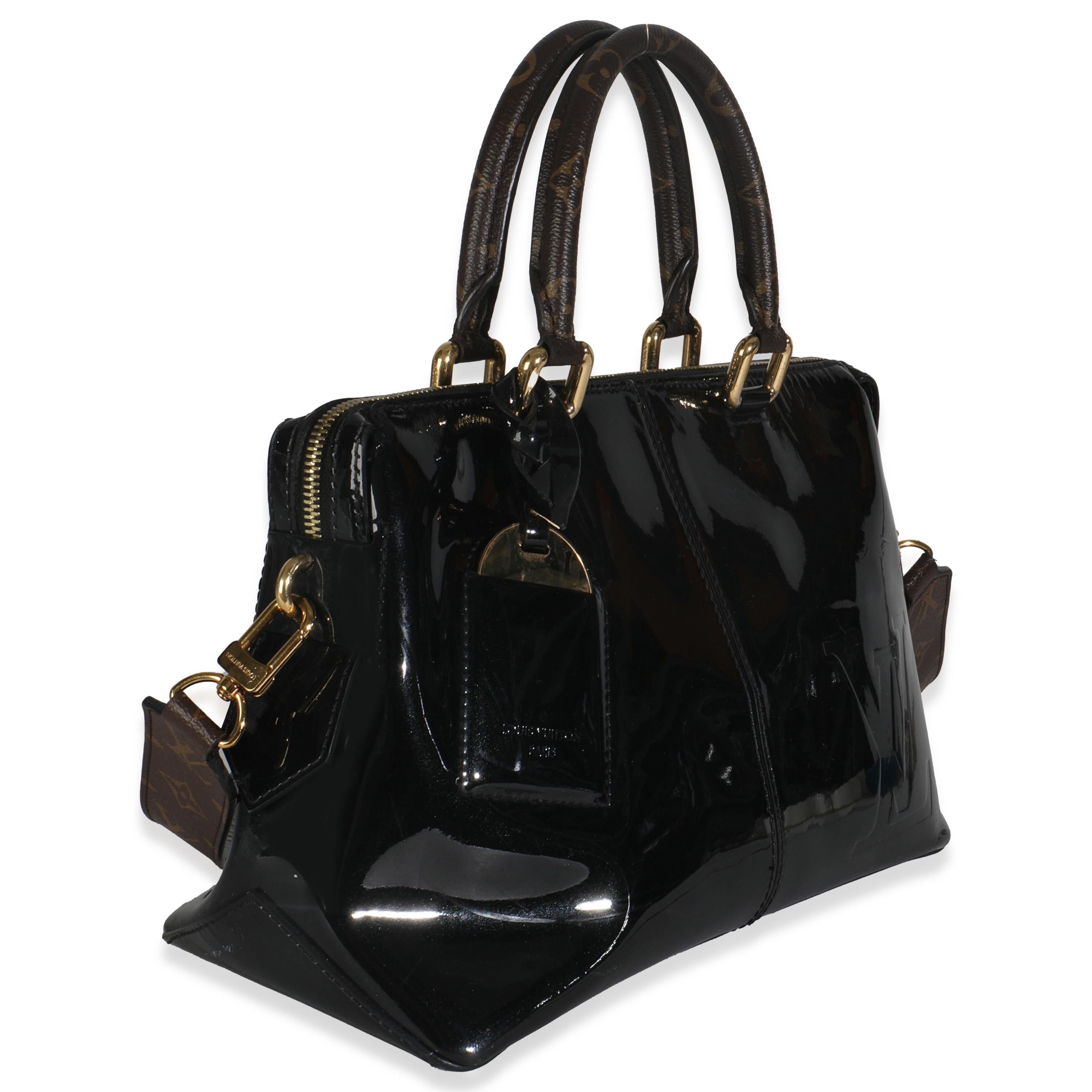 Noir Louis Vuitton Black Vernis Miroir Tote Bag en vente