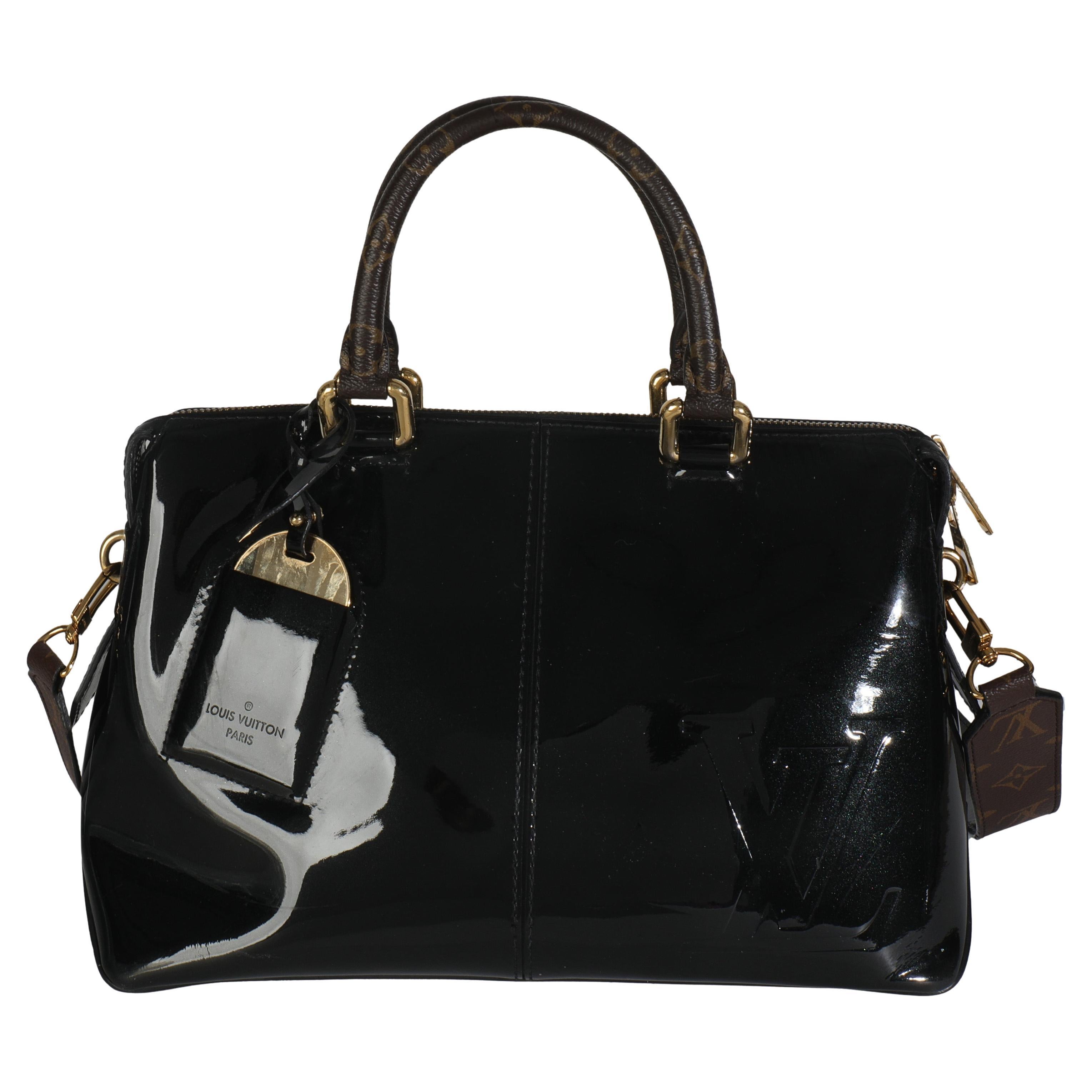 Louis Vuitton Black Vernis Miroir Tote Bag en vente