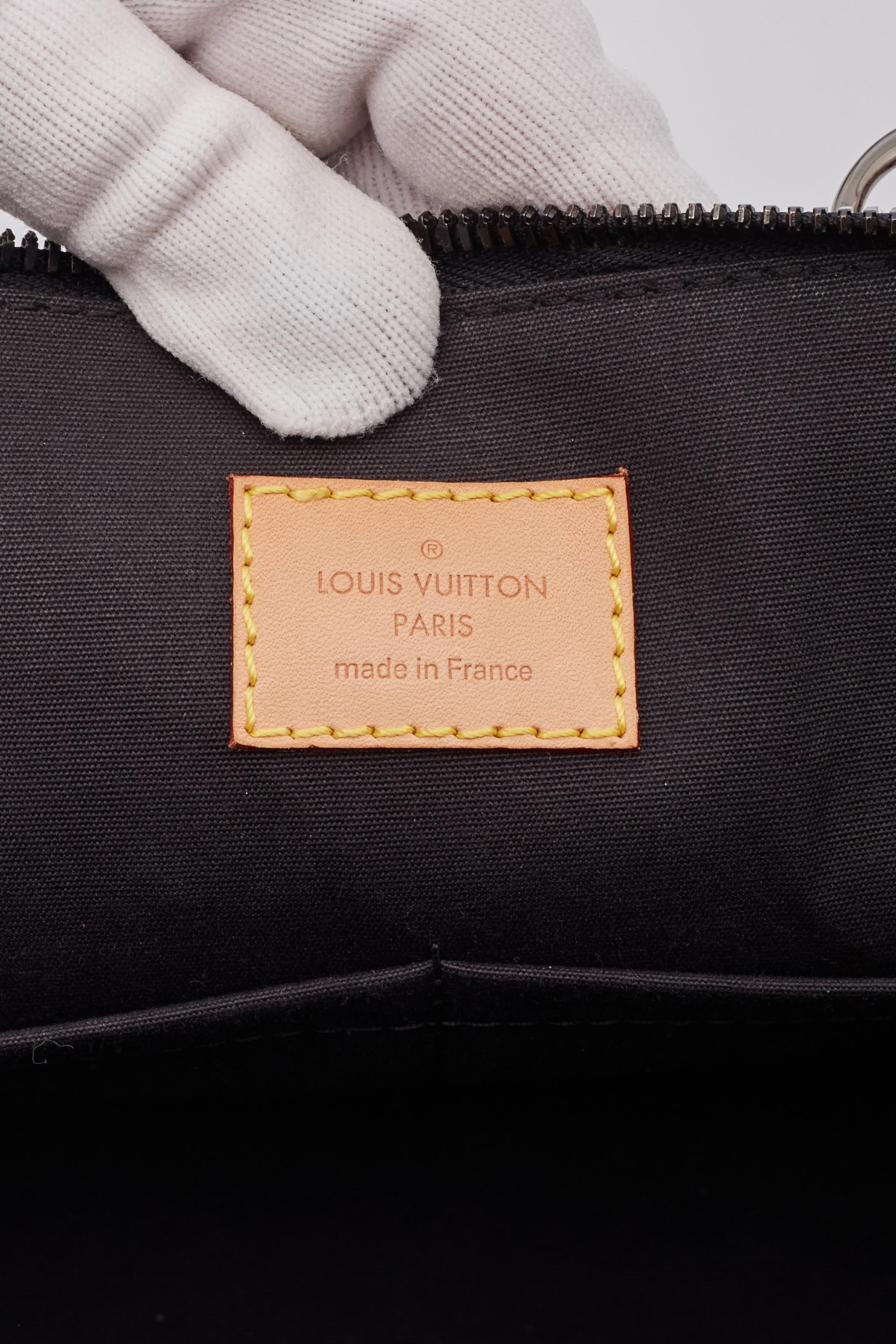 Louis Vuitton Black Vernis Noir Magnetique Alma Pm Handbag 5