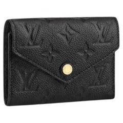Louis Vuitton Black Victorine Wallet