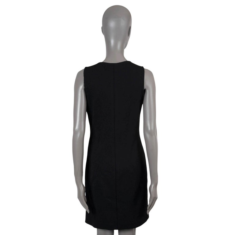 oversized zipper dress Moschino Giant Zipper Mini Dress In Black