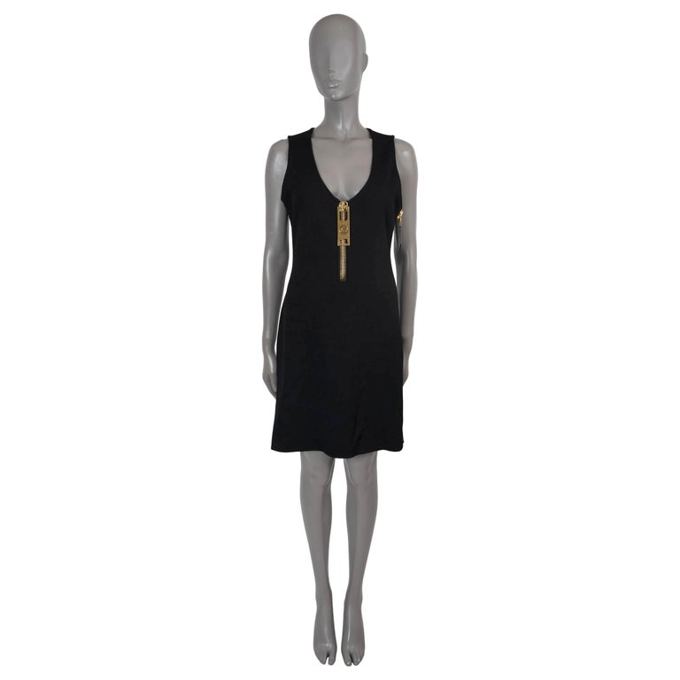 LOUIS VUITTON black viscose 2023 OVERSIZED ZIPPER Dress 40 M For Sale at 1stDibs LOUIS VUITTON black viscose 2023 OVERSIZED ZIPPER Dress 40 M For Sale at 1stDibs