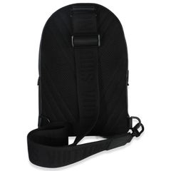 Louis Vuitton Black Waxy Calfskin Aerogram Pilot Slingbag