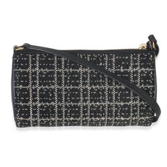 Louis Vuitton Black White Beaded Pochette Tirette