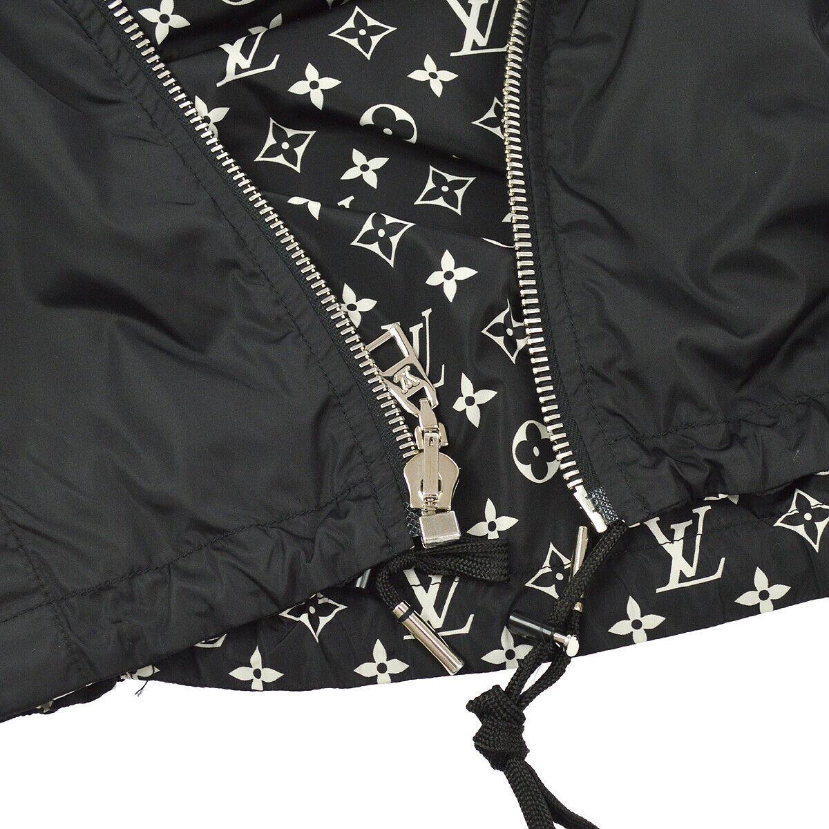 Louis Vuitton Monogram Jacket Black - 5 For Sale on 1stDibs  lv black  monogram jacket, louis vuitton black monogram jacket