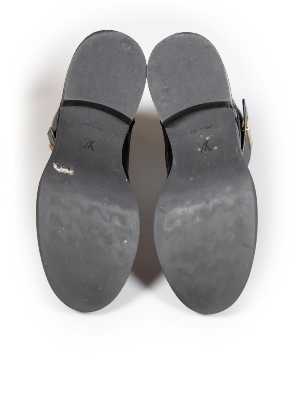 Women's Louis Vuitton Black Wonderland Ranger Boots Size IT 38