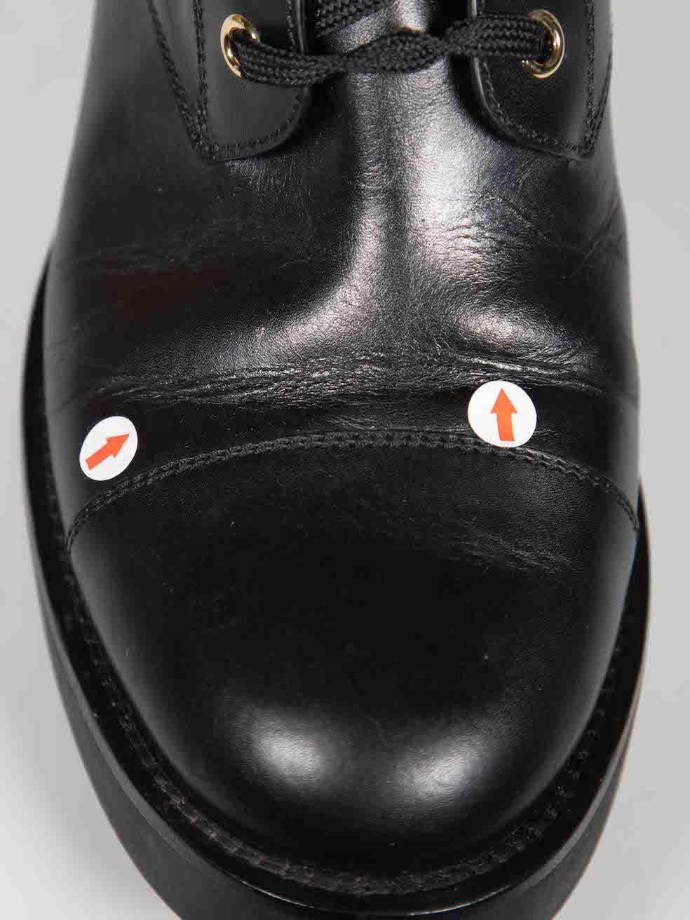 Louis Vuitton Black Wonderland Ranger Boots Size IT 38 2