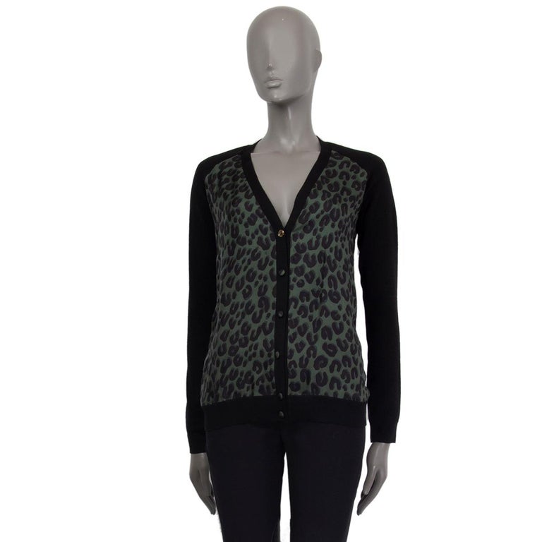 Louis Vuitton 2023 Printed Cardigan w/ Tags - Black Sweaters