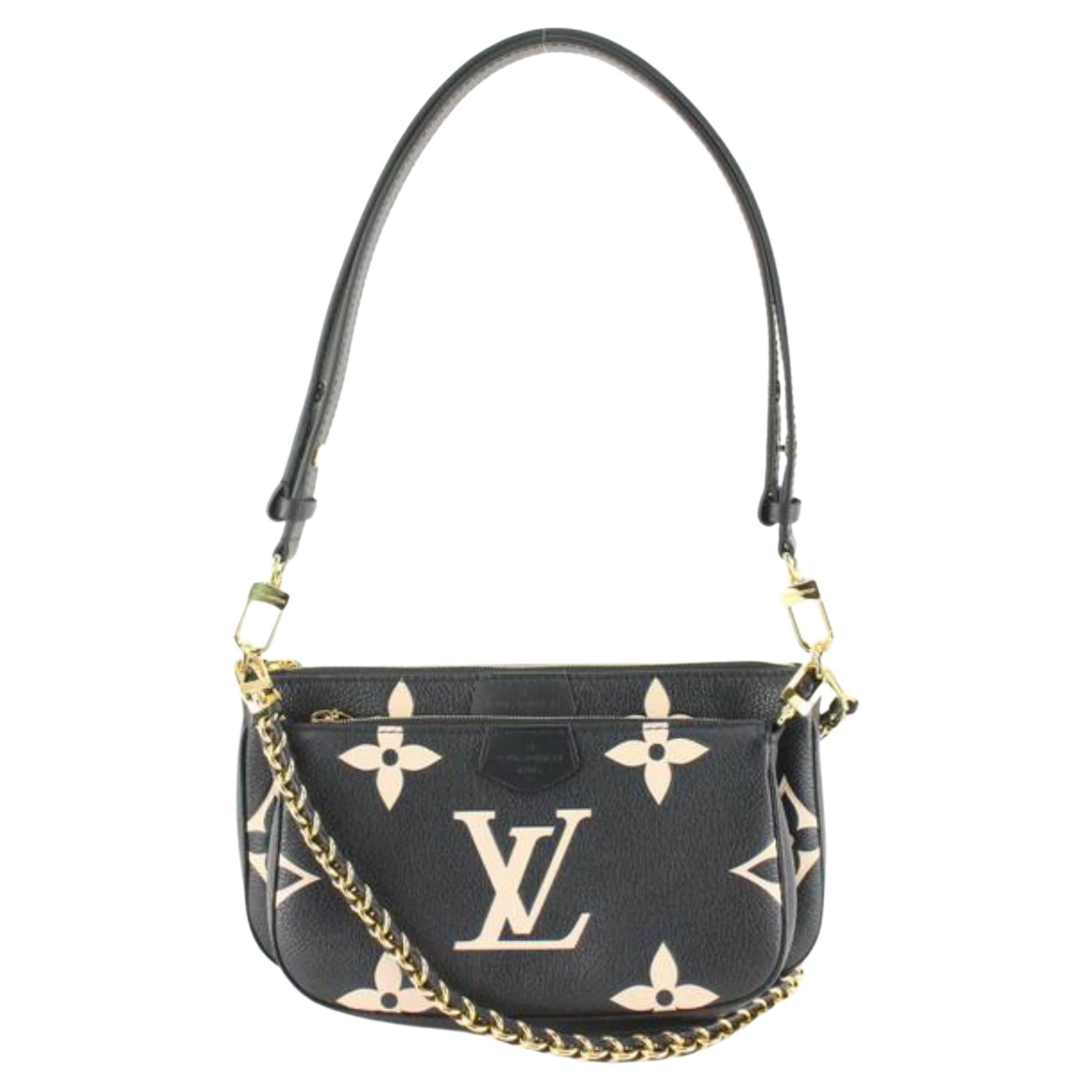 Louis Vuitton Black Empreinte Vavin PM For Sale at 1stDibs