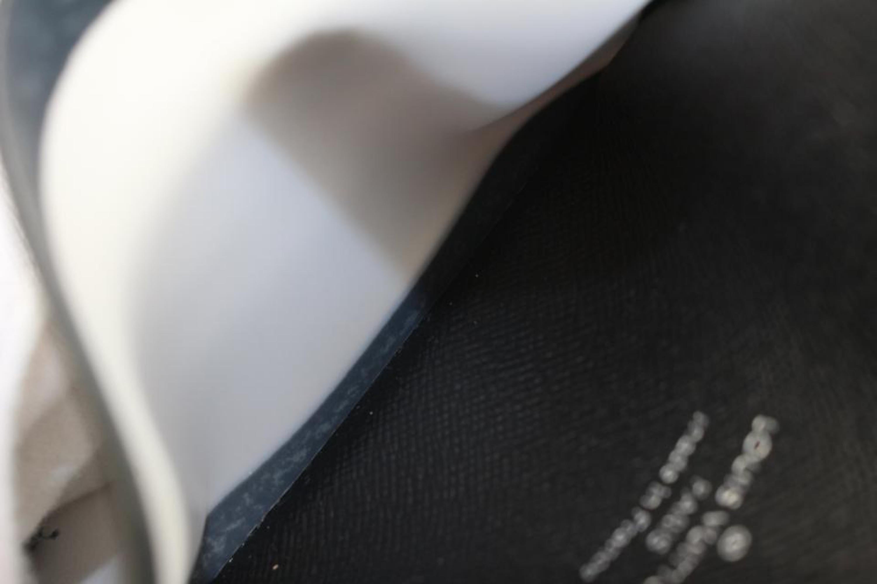 Louis Vuitton Black x Grey Damier Graphite Card Case Wallet Insert Holder 9lv321 1