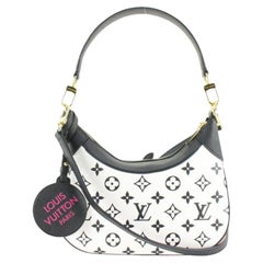 Louis Vuitton Nero x Bianco x Rosa Monogram Empreinte Bagatelle BB Crossbody 5lz