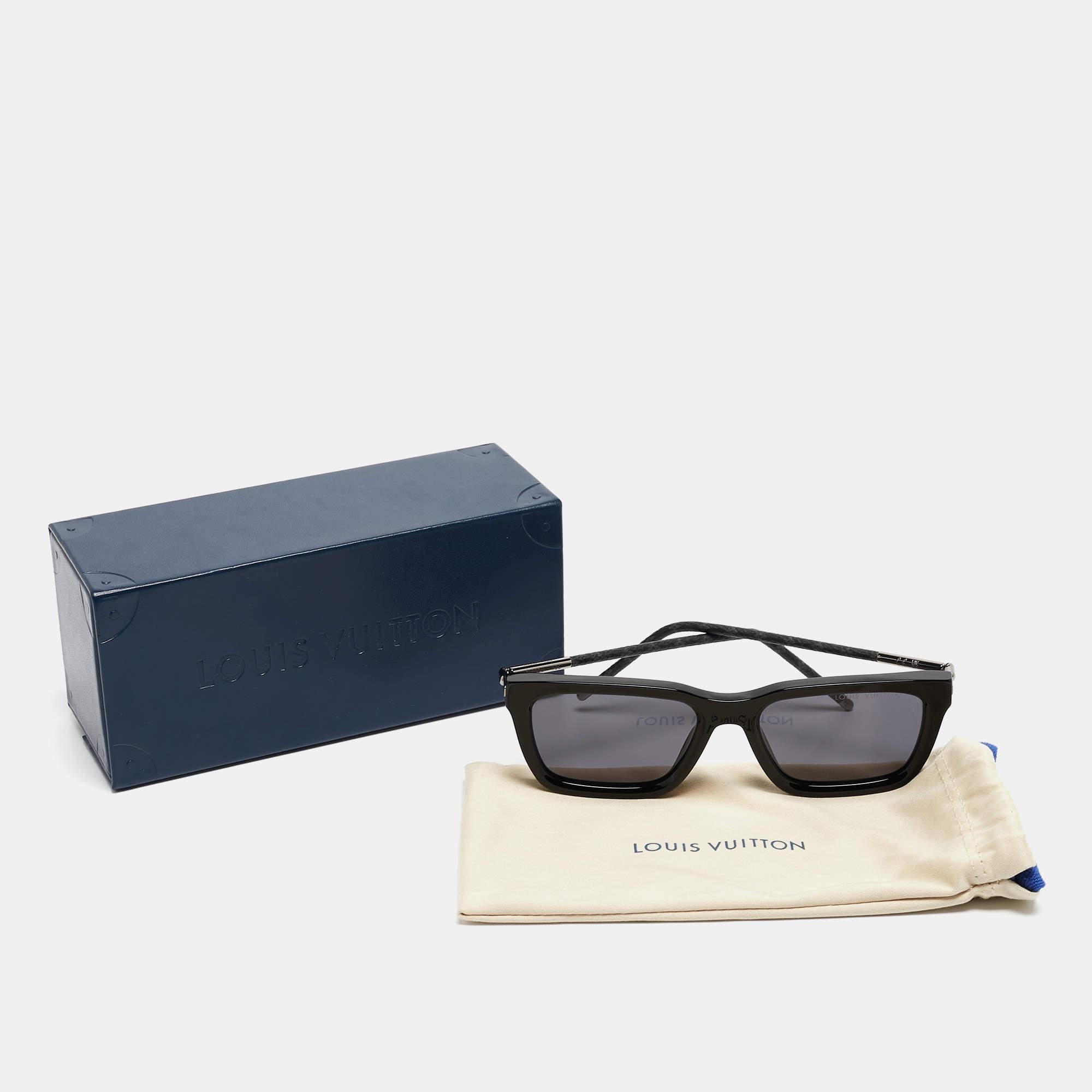 Louis Vuitton Black Z1830U Monogram Blaze Square Sunglasses 1