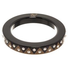 Louis Vuitton Black Zig Zag Bracelet
