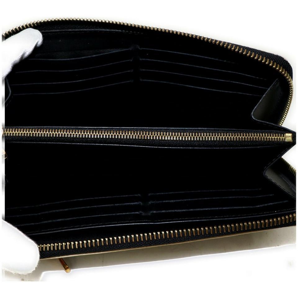 Louis Vuitton Black Zippy Suhali Long Zip Around 872440 Wallet 5