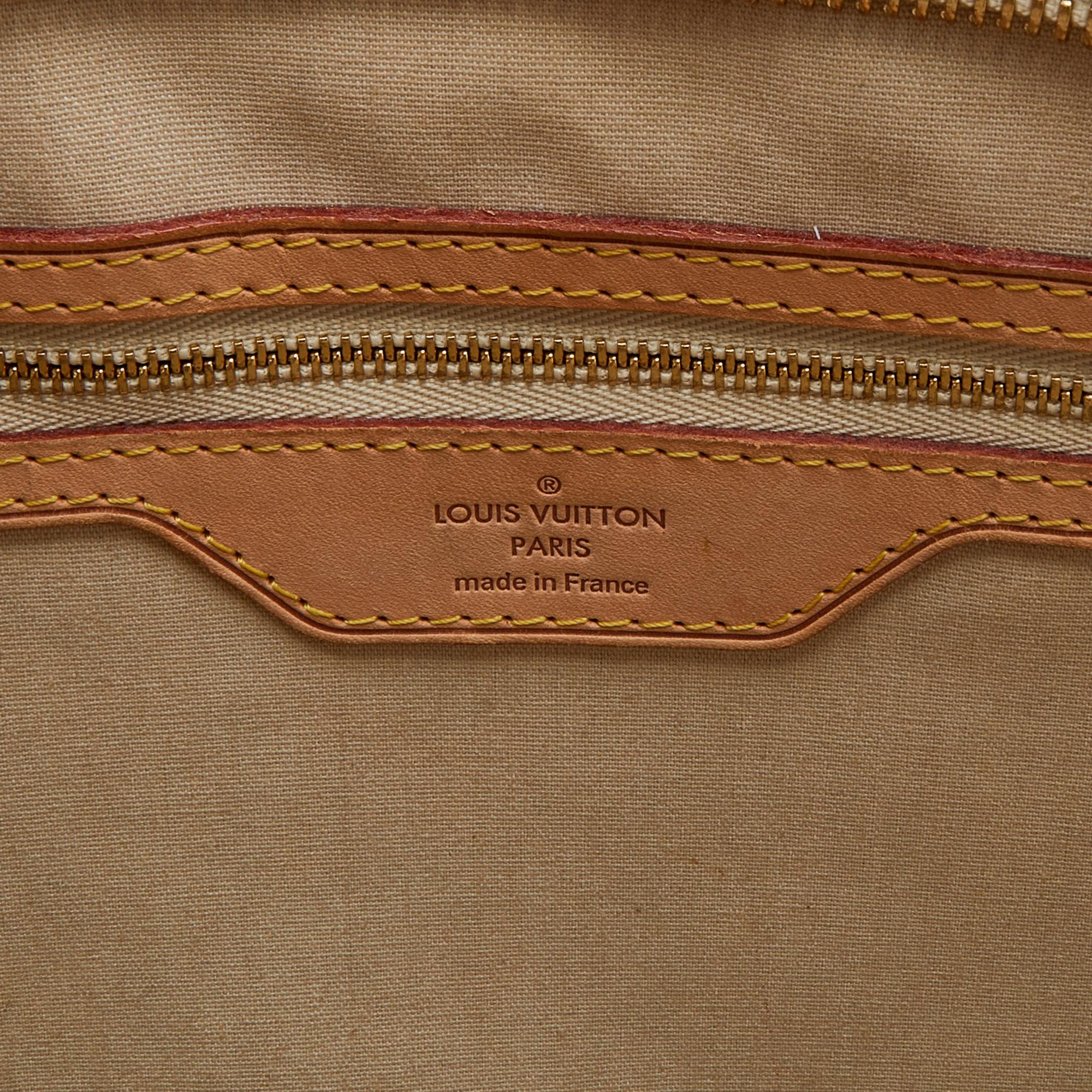 Louis Vuitton Blanc Corail Monogram Vernis Brea GM Bag 5