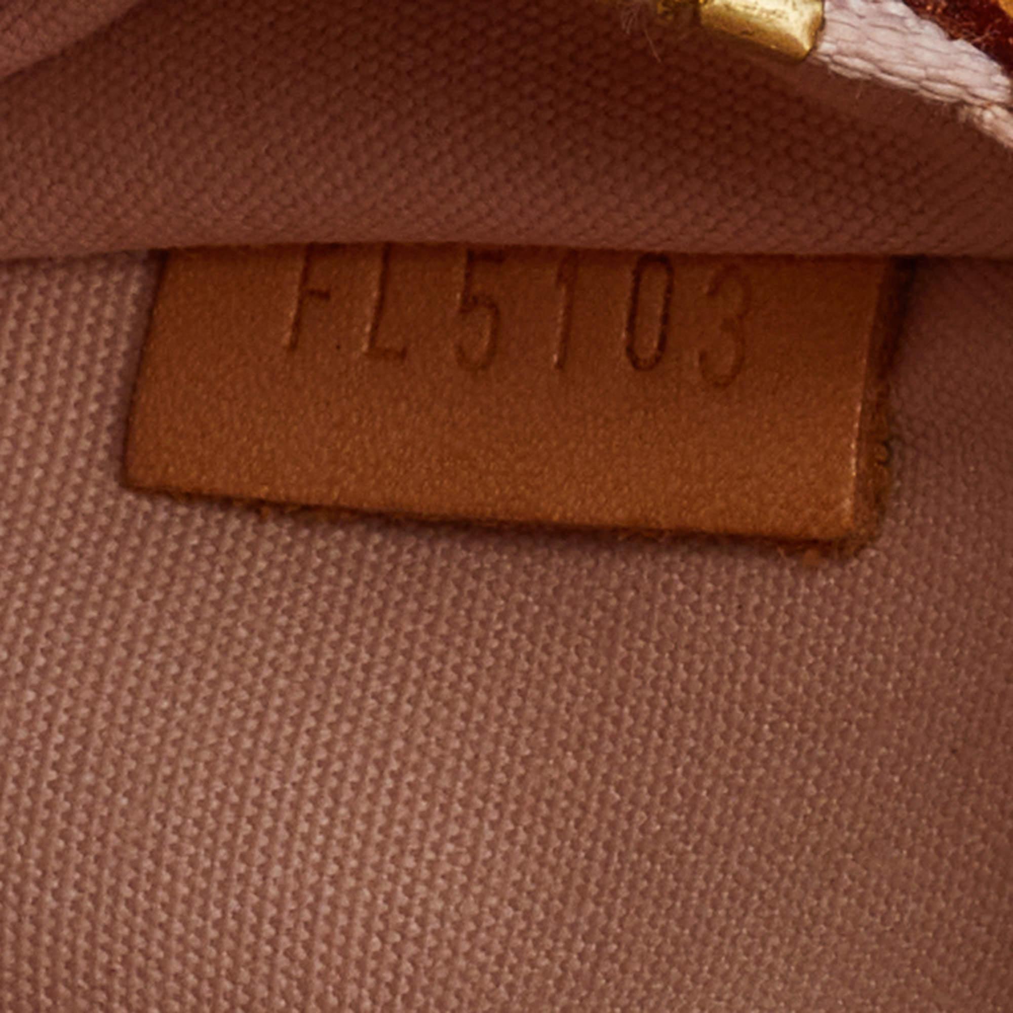 Louis Vuitton Blanc Corail Monogram Vernis Brea MM Bag 12