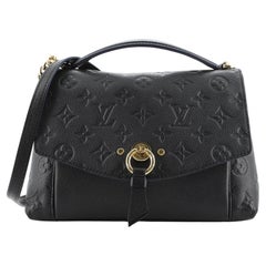 Louis Vuitton Blanche Handbag Monogram Empreinte Leather BB