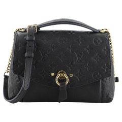 Louis Vuitton Blanche Handbag Monogram Empreinte Leather BB