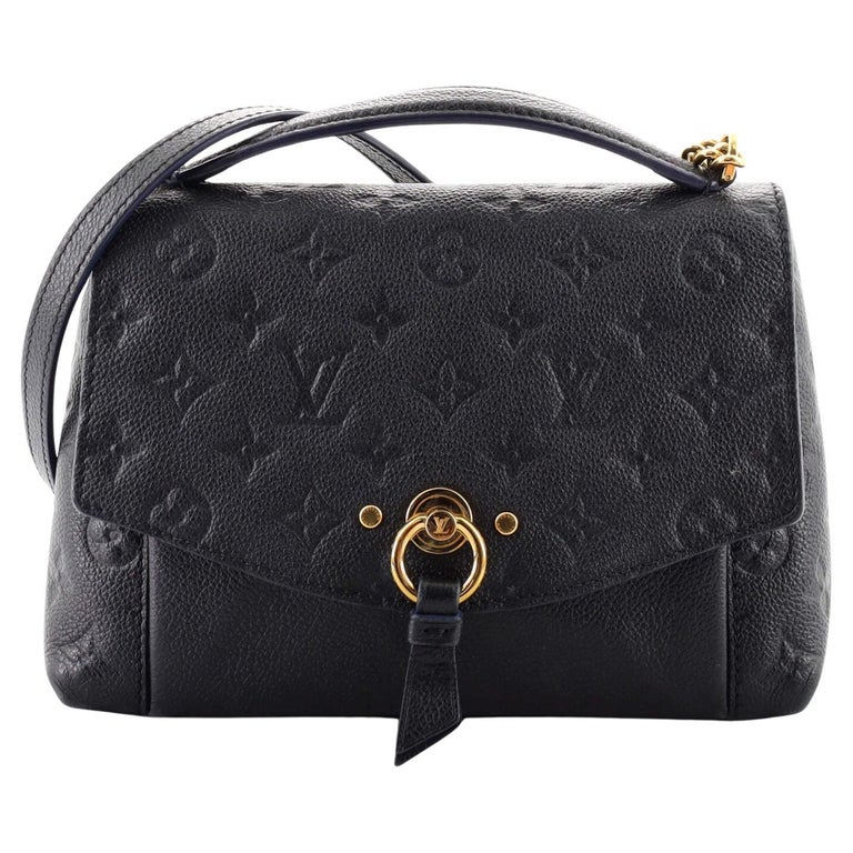 Louis Vuitton Blanche Handbag Monogram Empreinte Leather BB at 1stDibs