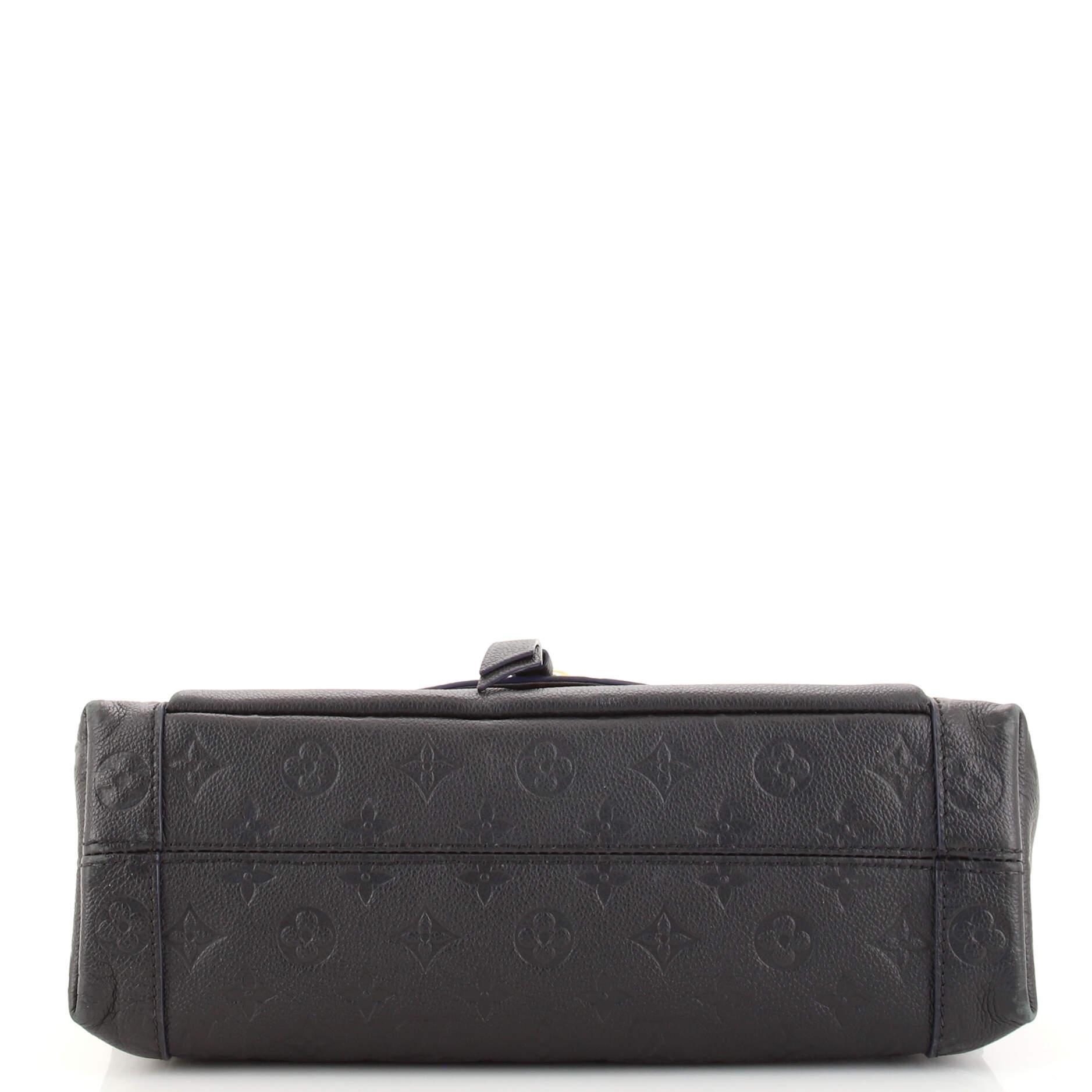 louis vuitton empreinte blanche bb black