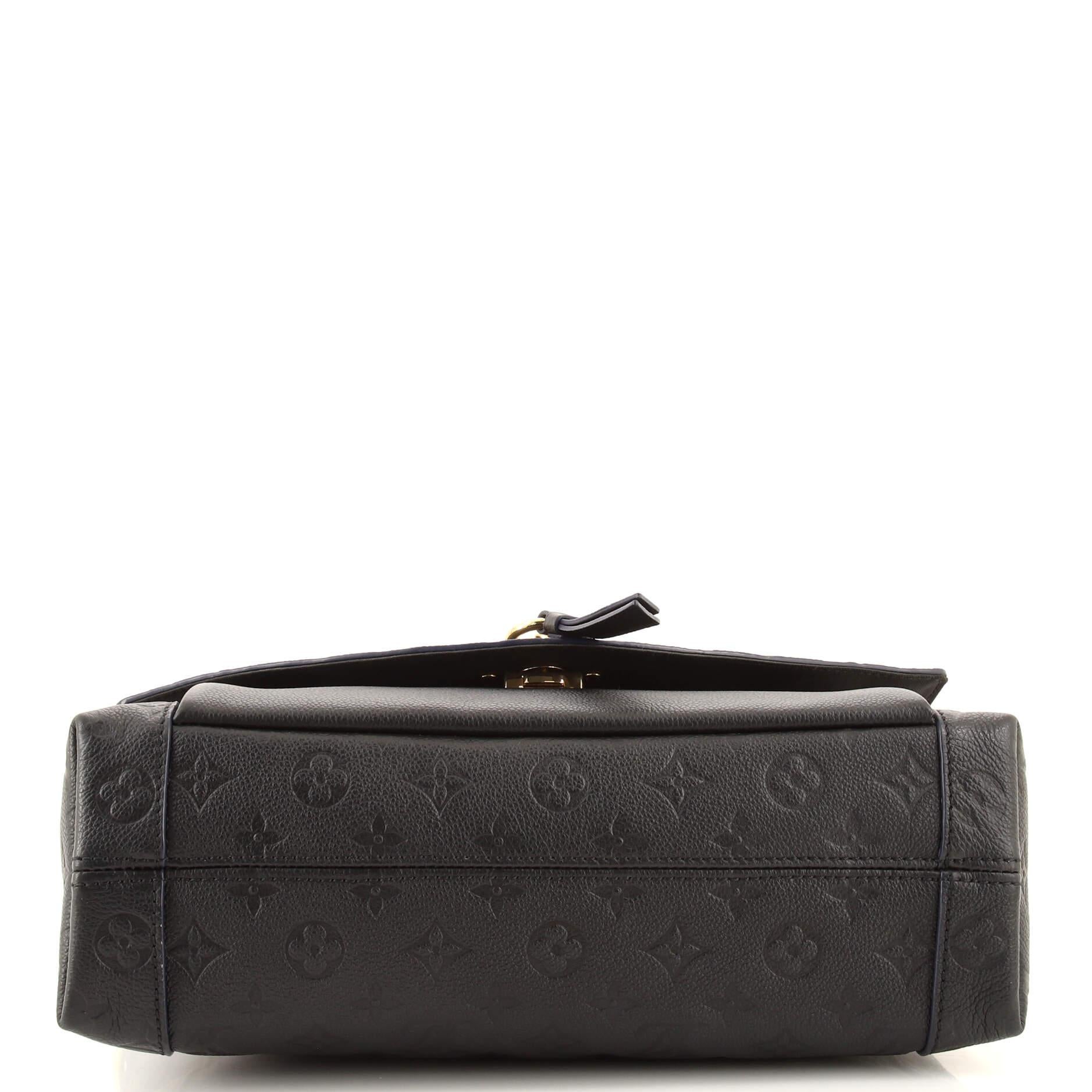 louis vuitton empreinte blanche bb black