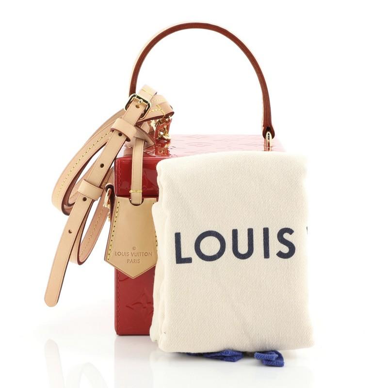 Louis Vuitton Rose Angelique Monogram Vernis Bleecker Bag Louis