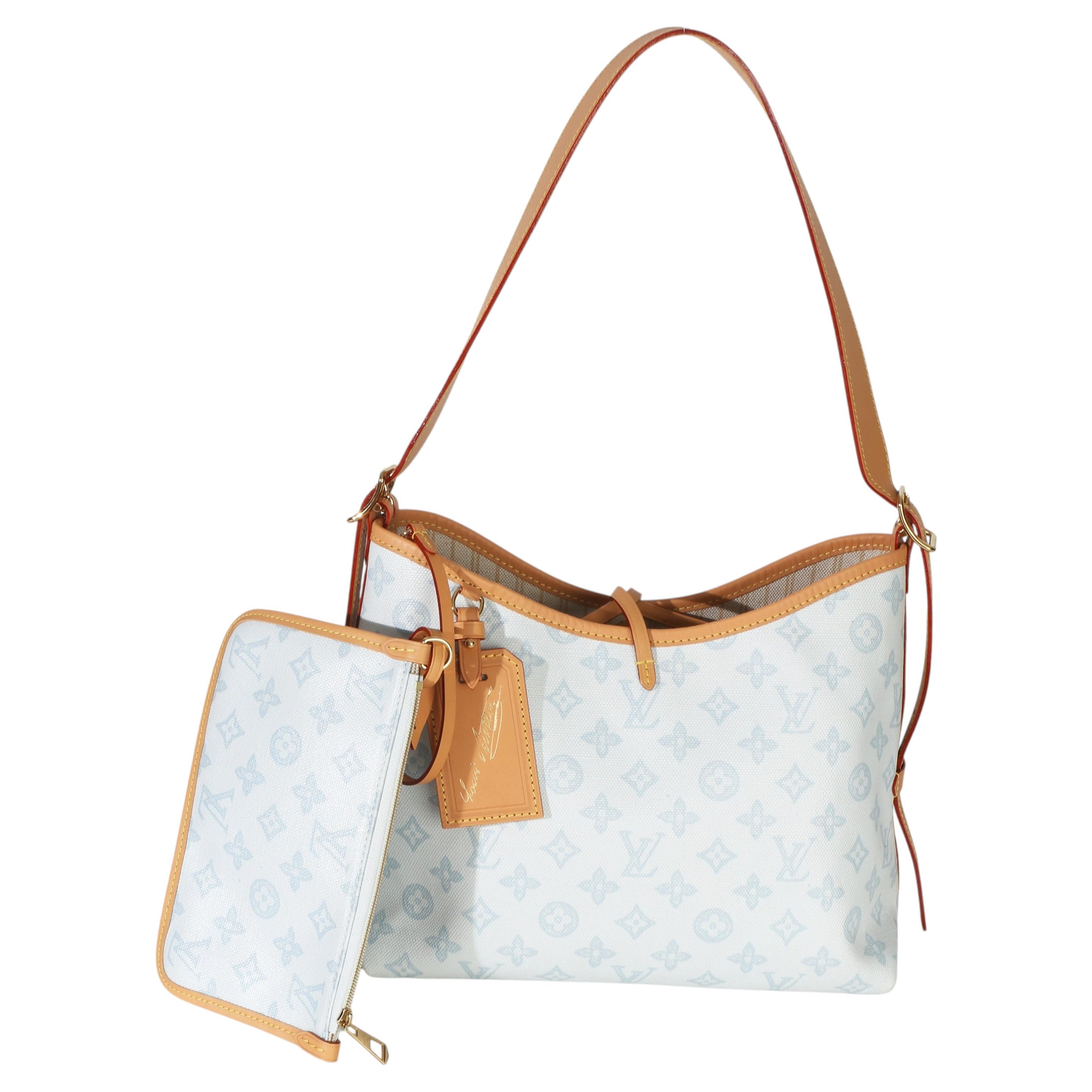 Louis Vuitton Bleu Courrier Origine Monogram Canvas CarryAll PM