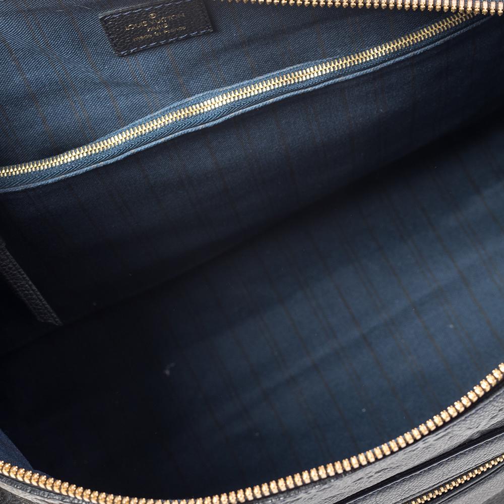 Louis Vuitton Bleu Infini Empreinte Leather Lumineuse PM Bag 6