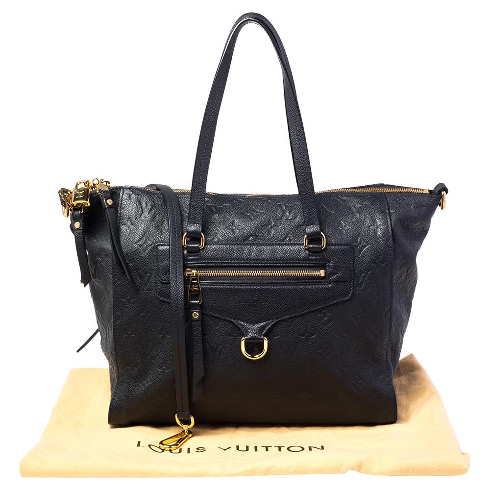 Louis Vuitton Bleu Infini Empreinte Leather Lumineuse PM Bag 8