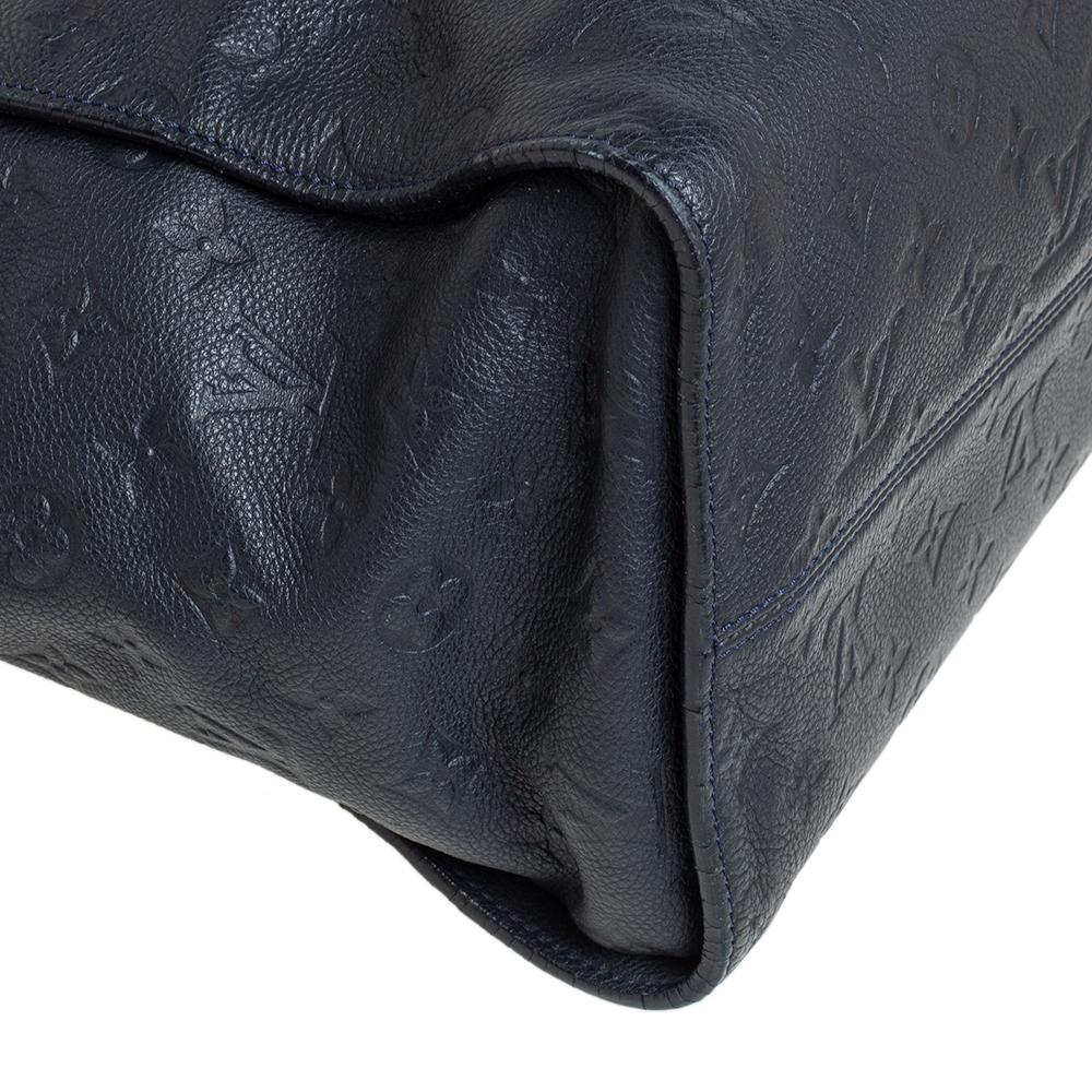 Louis Vuitton Bleu Infini Empreinte Leather Lumineuse PM Bag In Good Condition In Dubai, Al Qouz 2