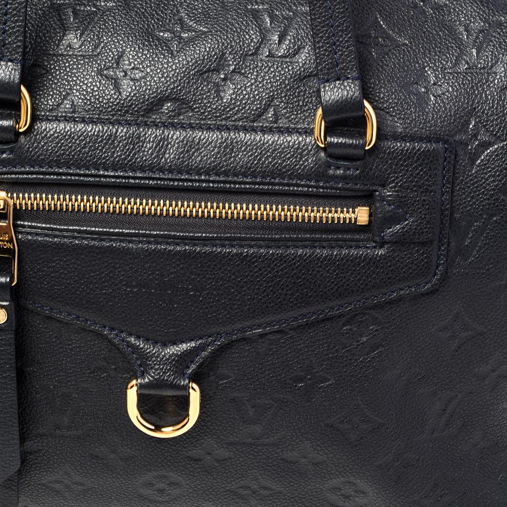 Louis Vuitton Bleu Infini Empreinte Leather Lumineuse PM Bag 3