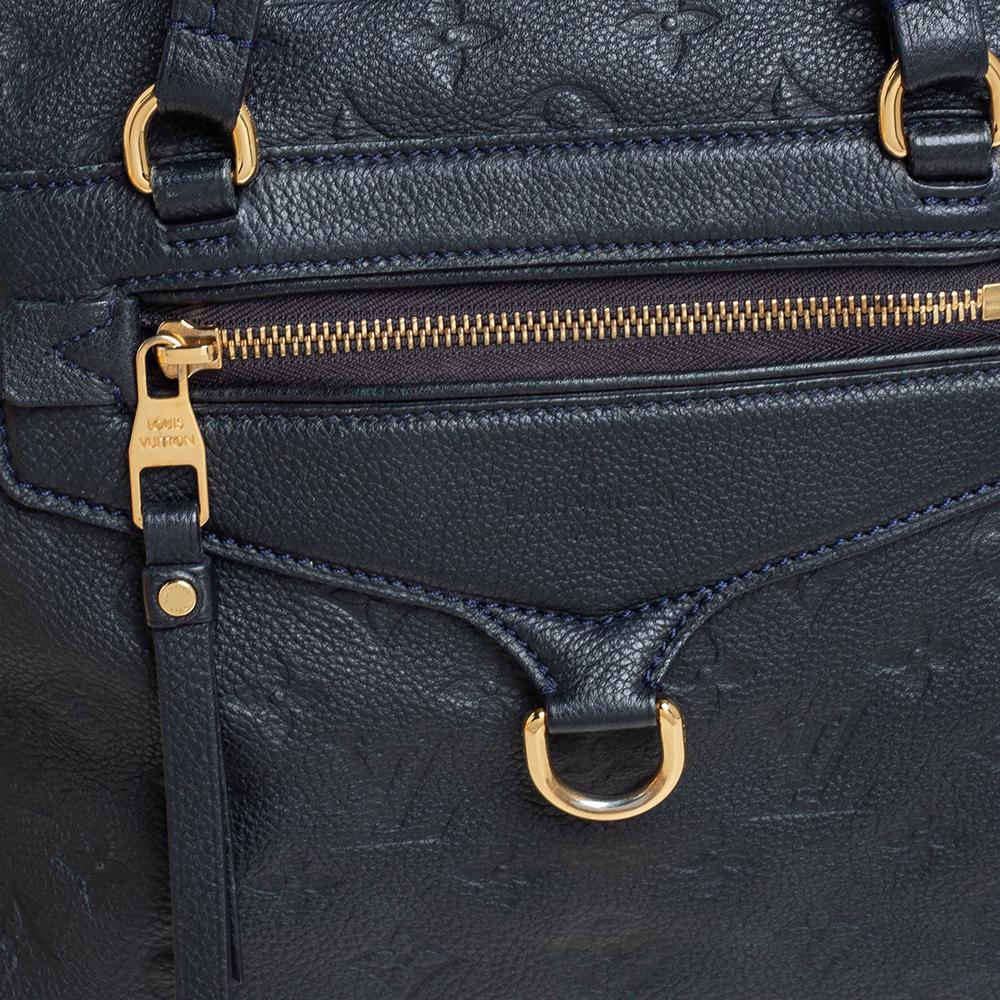Louis Vuitton Bleu Infini Empreinte Leather Lumineuse PM Bag 1