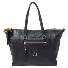 Louis Vuitton Bleu Infini Empreinte Leather Lumineuse PM Bag