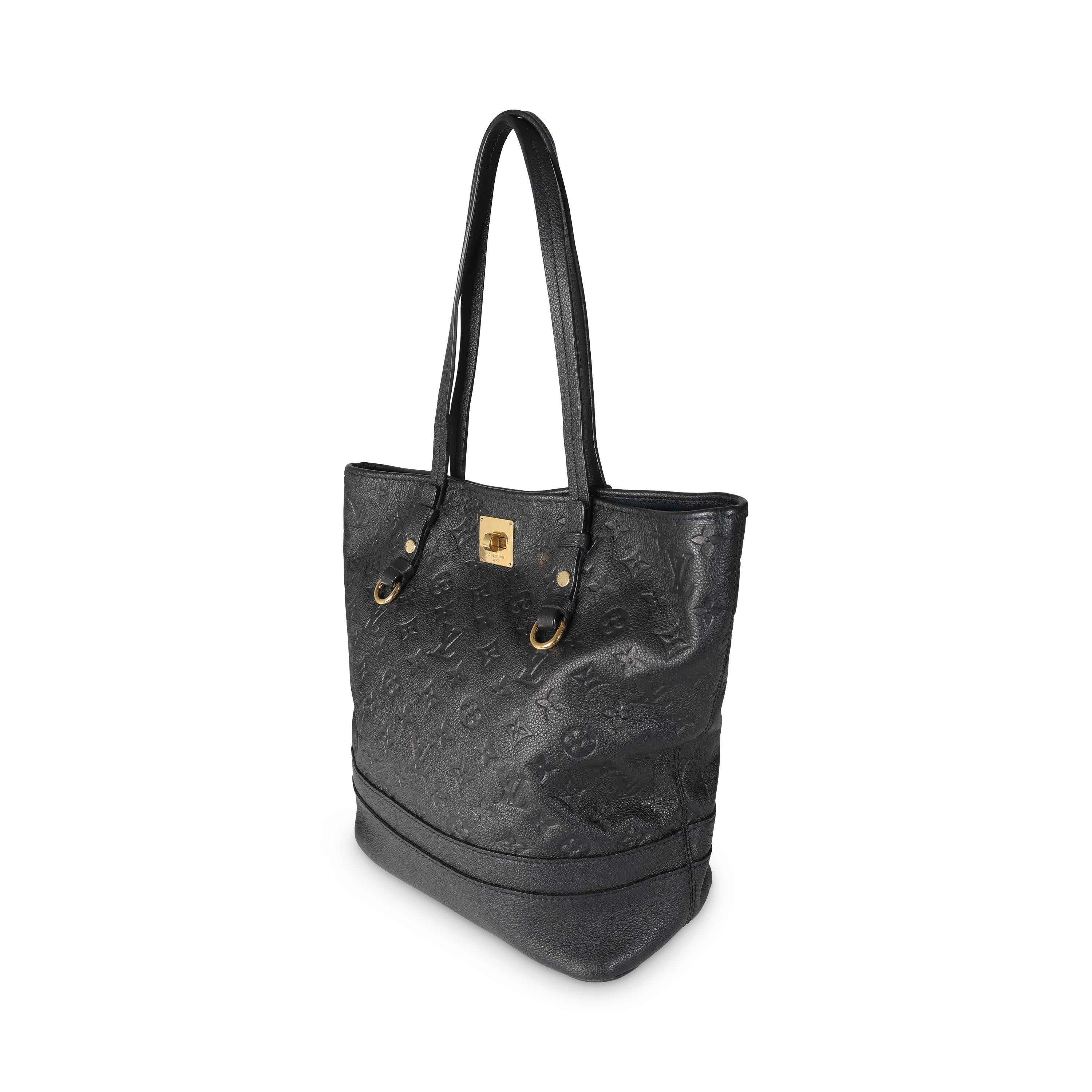 Louis Vuitton Bleu Infini Monogram Empreinte Citadine PM In Excellent Condition In New York, NY