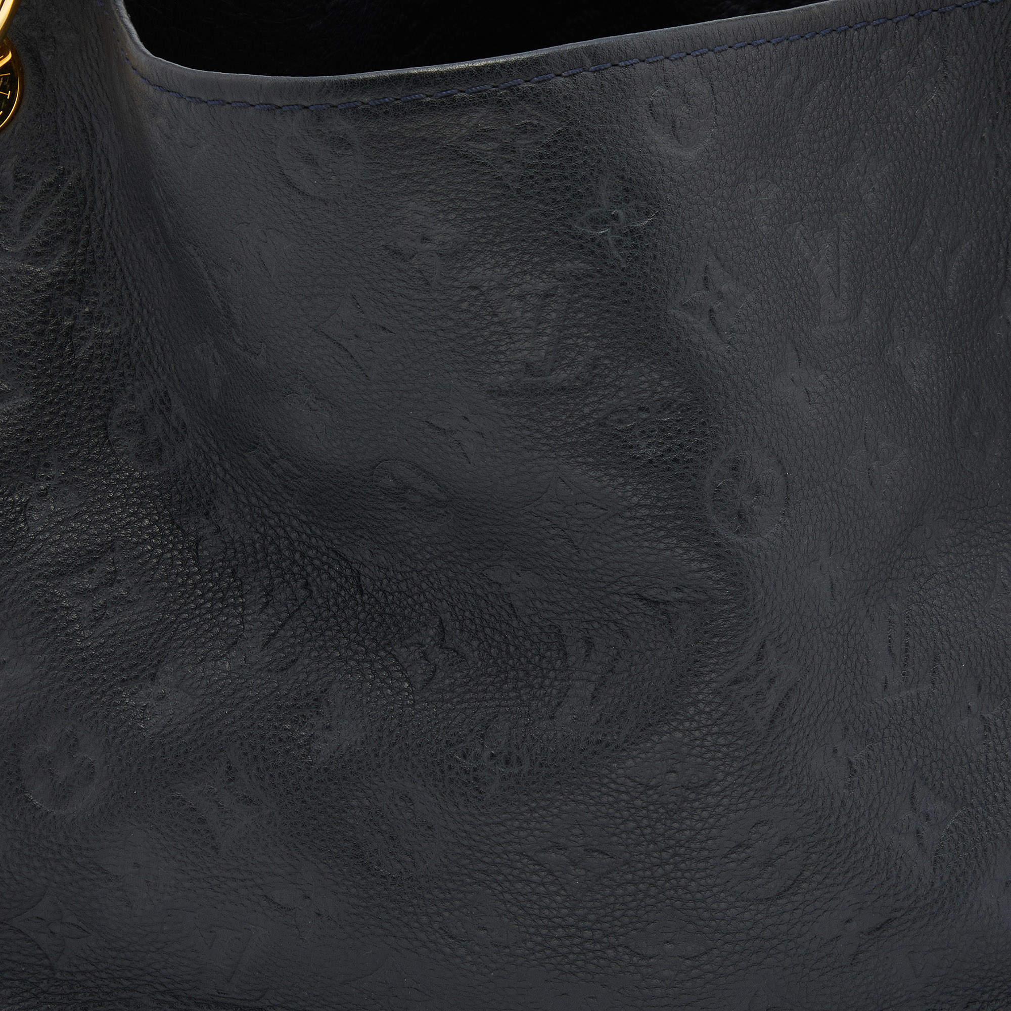 Louis Vuitton Bleu Infini Monogram Empreinte Leather Artsy MM Bag 5