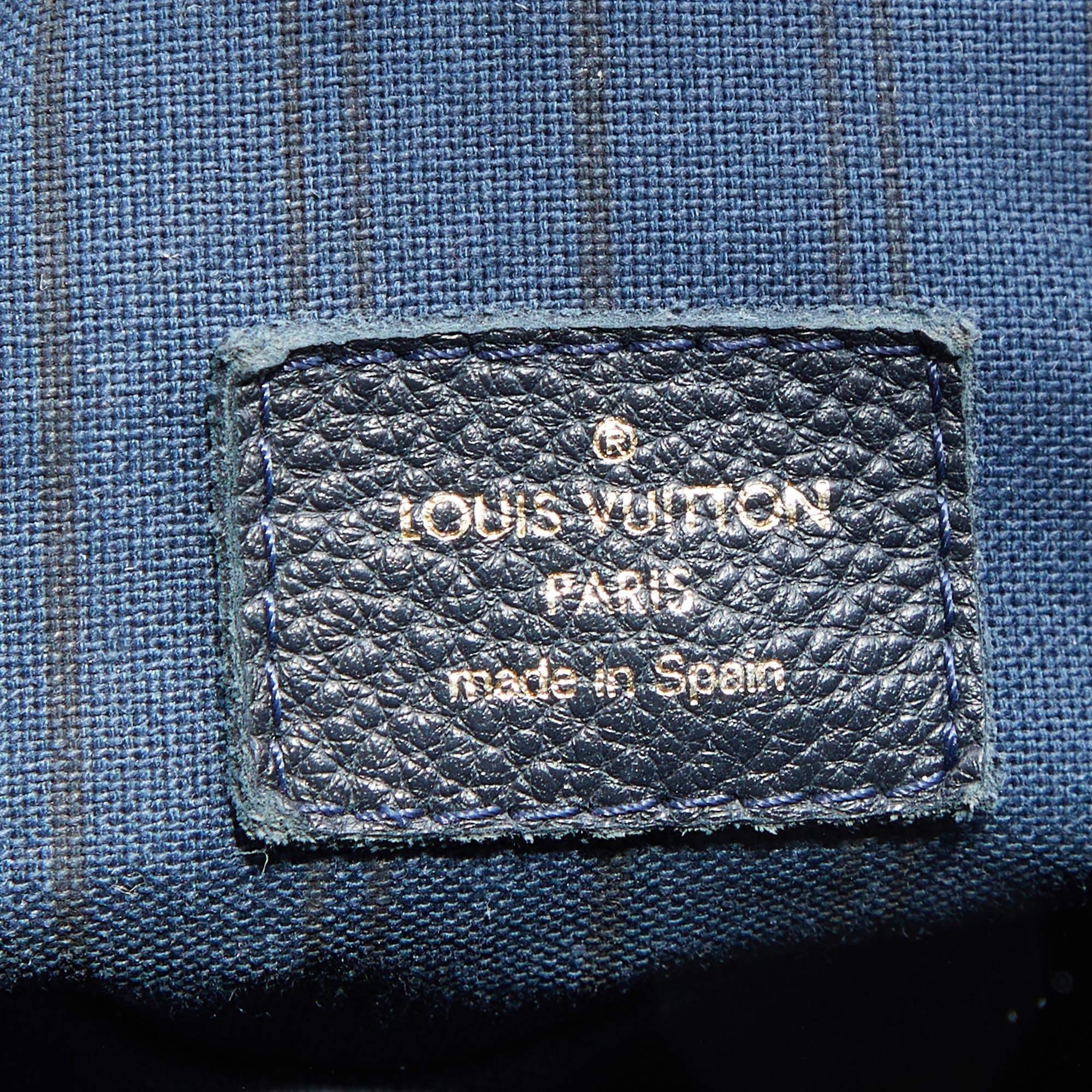 Louis Vuitton Bleu Infini Monogram Empreinte Leather Artsy MM Bag 6