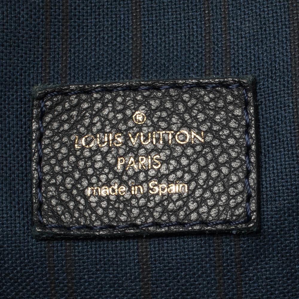 Louis Vuitton Bleu Infini Monogram Empreinte Leather Artsy MM Bag 7
