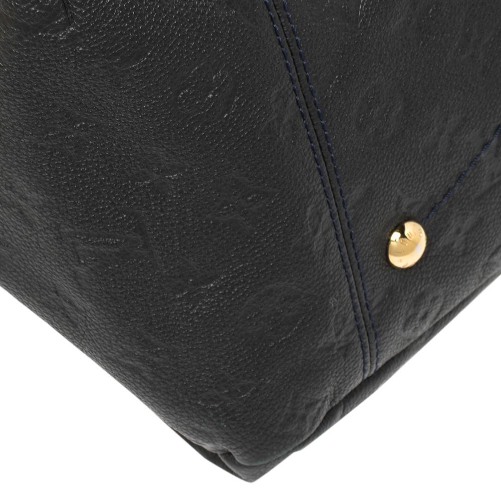 Louis Vuitton Bleu Infini Monogram Empreinte Leather Artsy MM Bag 10