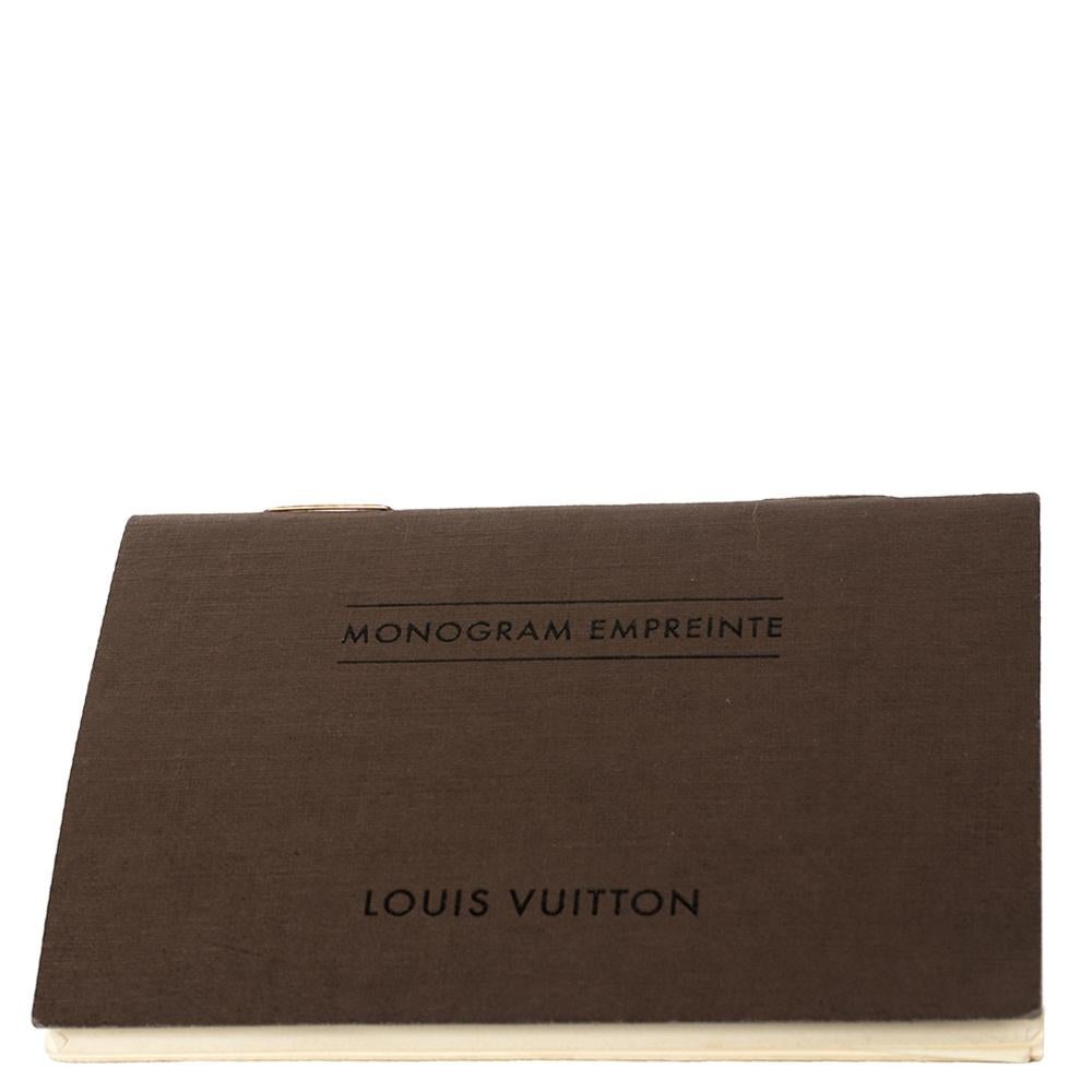 Louis Vuitton Bleu Infini Monogram Empreinte Leather Artsy MM Bag 11