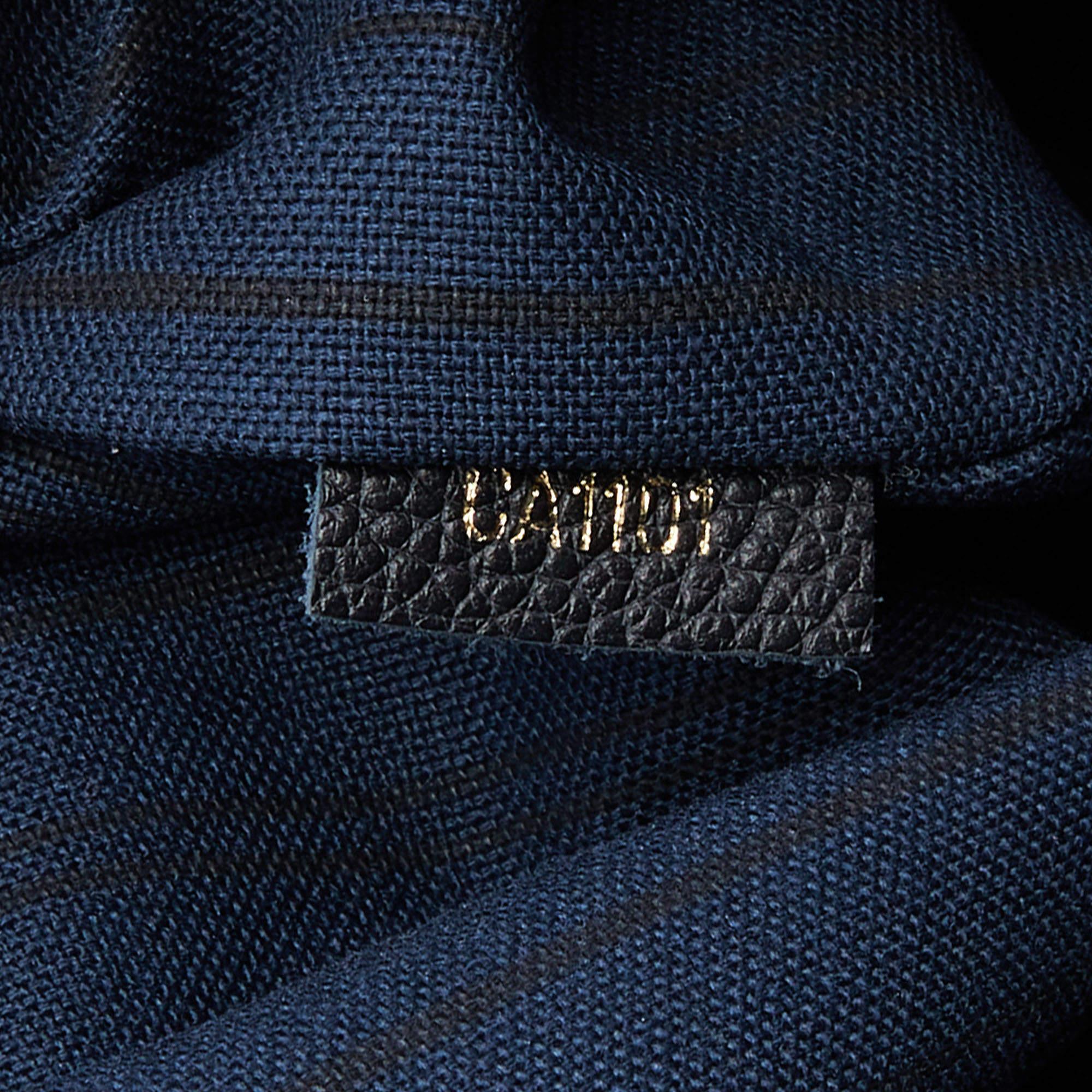 Louis Vuitton Bleu Infini Monogram Empreinte Leather Artsy MM Bag 1