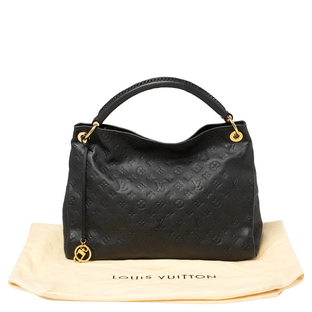 Louis Vuitton Bleu Infini Monogram Empreinte Leather Artsy MM Bag 3