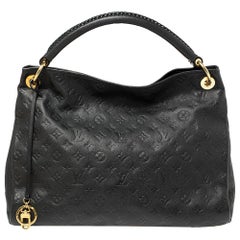 Used Louis Vuitton Bleu Infini Monogram Empreinte Leather Artsy MM Bag