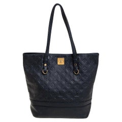 Louis Vuitton Bleu Infini Monogram Empreinte Leather Citadine PM Bag